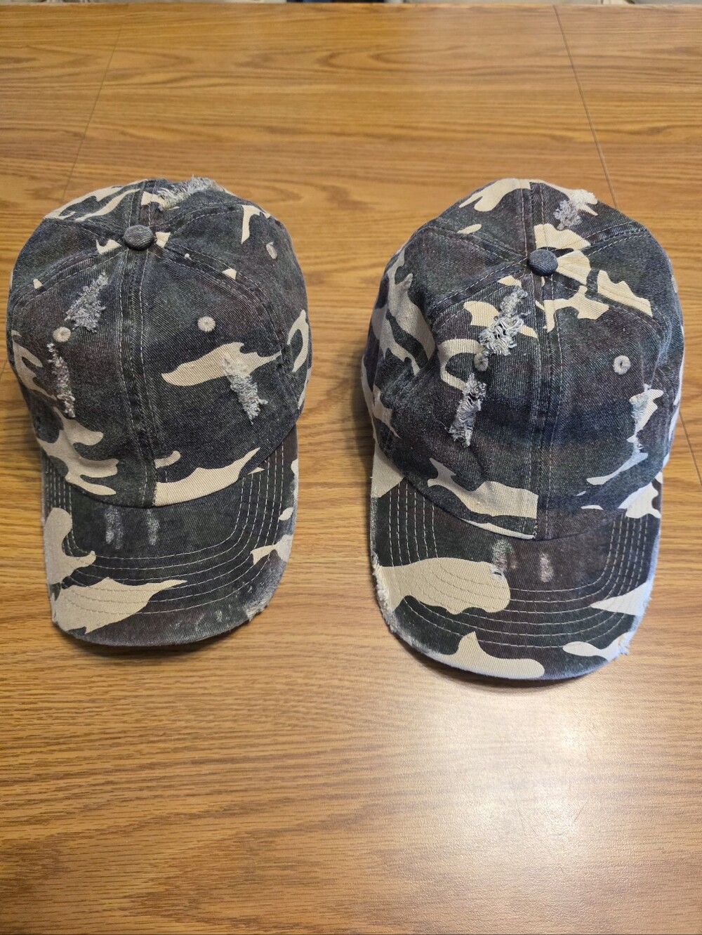 Two Lucky & Blessed Camouflage Hunting Hats